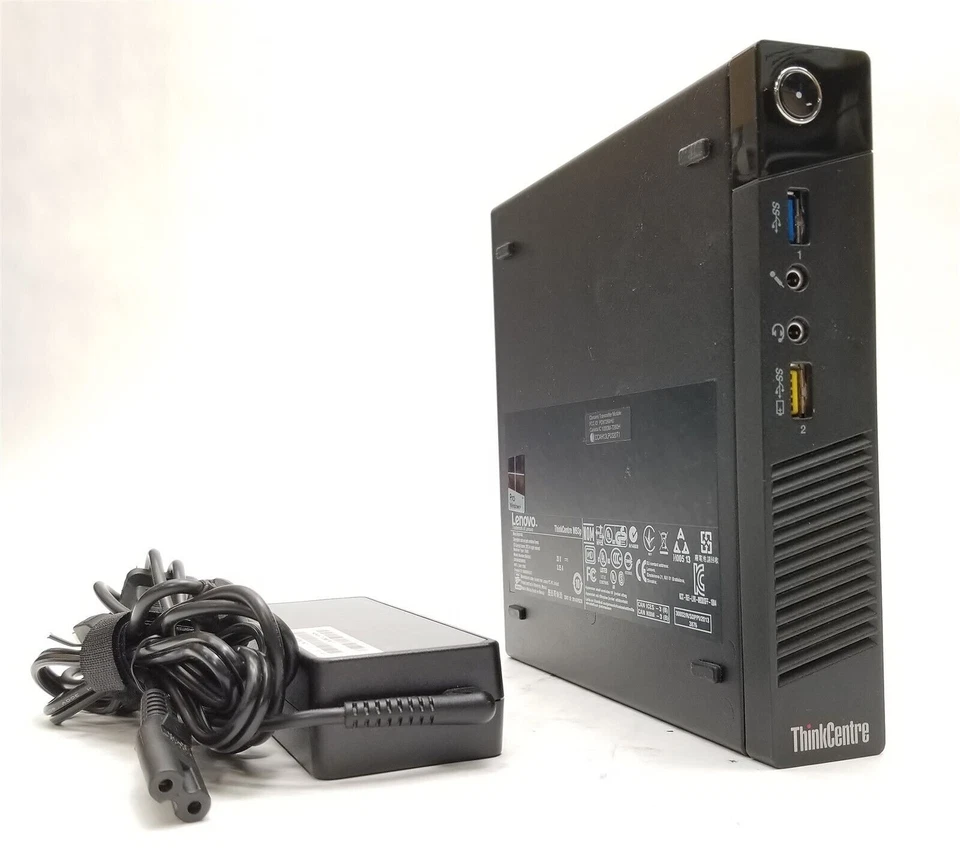 Lenovo ThinkCentre M93P i5 4th Ge 2GHz 8GB 256GB SSD Windows 10 PRO Tiny PC Wifi - Image 1 of 1