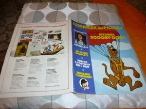 CORRIERE DEI PICCOLI NR 10 1982 inserto gioco da ritaglio e poster bibi e bibo - Picture 1 of 2