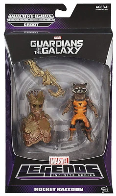 Guardianes de la Galaxia LEYENDAS DE MARVEL Serie Infinita 6 pulgadas Rocket Raccoon Foto 1 de 4