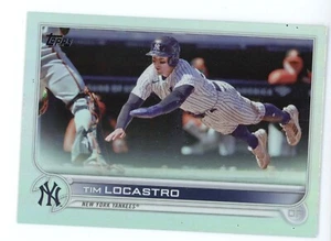 2022 TOPPS UPDATE TIM LOCASTRO RAINBOW FOIL NEW YORK YANKEES #156 - Picture 1 of 1