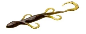 Zoom Lizard 6" - Green Pumpkin Red - Picture 1 of 1