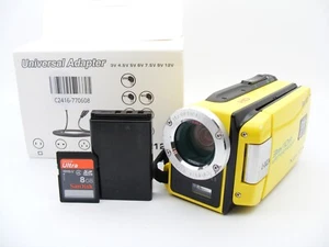 Waterproof Digital Camcorder Video camera Sanyo Xacti VPC-WH1 EX HD 720p - Picture 1 of 23