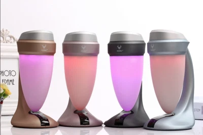 Lampe Enceinte Speaker Bluetooth Haut-parleur hifi avec lumière LED Daniu 7609 - Photo 1/4