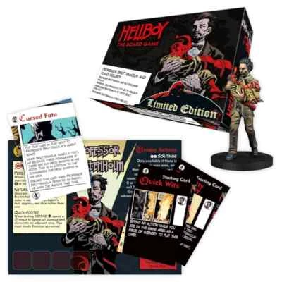 Professor Bruttenholm & Itty Bitty Hellboy Limited Edition the Board Game - Image 1 of 3