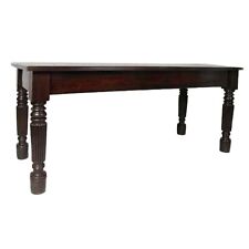 Antique Anglo Indian Rosewood Rectangular Dining Table / Desk c. 1840