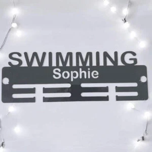 Swimming Medal Hanger - Gloss - Picture 1 of 18