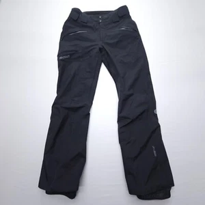 Marmot Lightray Snowpants Mens Medium Black Waterproof Ski Shell Recco Winter - Picture 1 of 13