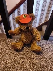 Gummibaer Germany Toys Ferrari Plush Teddy Bear Brown  - Picture 1 of 4