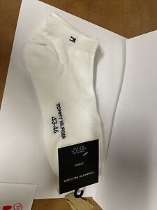 Chaussettes Tommy Hilfiger Socquettes Pack De 3 Paires Blanc