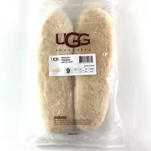 Ugg Insoles Womens Size 9 Shearling Sheepskin Boot Shoe Footbed Replacements New - Picture 1 of 11