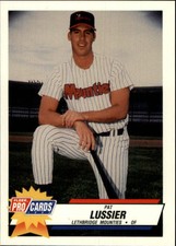 1993 Lethbridge Mounties Fleer/ProCards #4163 Pat Lussier