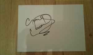 Football Autograph Gary Waddock EIRE 7x5  Signed gloss card