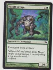 Magic MTG Tradingcard Conflux 2009 Nacatl Savage 86/145
