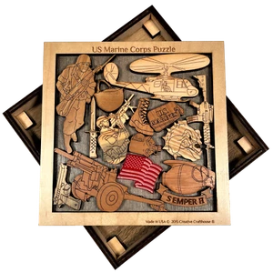 Marine Corps Challenge Puzzle - Picture 1 of 4