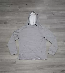 NWOT TEK GEAR DRY TEK Pullover Stretch Hoodie Gray Mens Medium - Picture 1 of 8