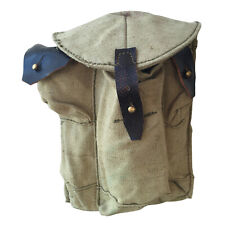 Genuine USSR Soviet Army Russian Military Ammo Pouch 3 Cell Mag Canvas Belt Bag