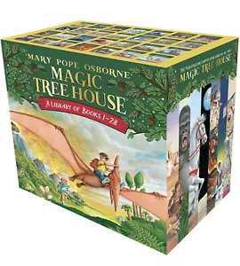 Magic Tree House Books 1-28 Boxed Set by Mary Pope Osborne - New Sealed - Picture 1 of 11
