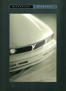 1993 MITSUBISHI DIAMANTE sales brochure catalog 1st Edition US 93 LS ES - Picture 1 of 1