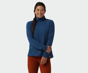 Stio Pullover Damen klein blau Turpin Fleece Trichterkragen Pulli Sweatshirt - Bild 1 von 9