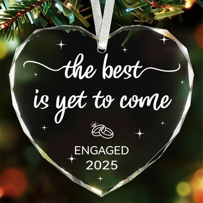 Engagement Gift for Couples, The Best is Yet to Come - Engaged 2025, Wedding ... - Image 1 of 4