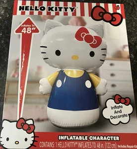2024 Hello Kitty 48" (4 Fuß) aufblasbare Figur Sanrio Figur NEU - Bild 1 von 2