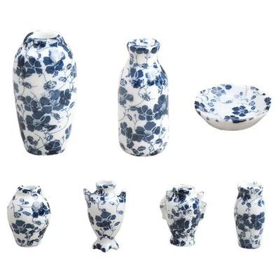 Miniaturvase Aus Keramik Mini-vasenspielzeug Mini-Blumenvase Mini-Haus- - Bild 1 von 4