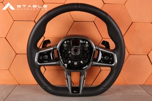 BMW 5' G60 G61 X3 G45 ORIGINAL VOLANTE M-SPORT CALEFACTABLE LEVAS DE CAMBIO ASISTENTE - Imagen 1 de 14