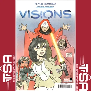 Star Wars Visions Peach Momoko #1 Variante Stan Sakai 2023 Marvel Comics Key - Imagen 1 de 3