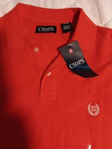 Chaps Polo (Herren Größe S) 100% Baumwolle klassisches Kurzarmhemd - Bild 1 von 4