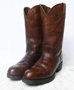 Georgia Stiefel Farm & Ranch Leder Cowboy Reiten Western Arbeitsstiefel Herren Größe 10 - Bild 1 von 9