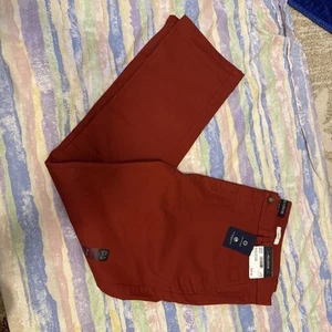 Neu mit Etikett 40 x 30 Herren Jos. A. Bank Slim Fit Hose rostfarben, Slim Fit, dehnbar - Bild 1 von 9