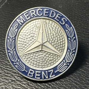 1986-91 Mercedes-Benz W126 560SEL Hood Grille Emblem Vintage Badge OEM - Picture 1 of 11