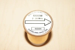 Bird 43 1000H 2-30 MHz 1000 Watts Wattmeter Element - Photo 1/6