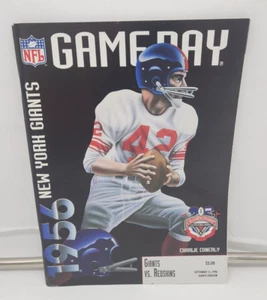 PROGRAMA DE FÚTBOL AMERICANO DE LA NFL - WASHINGTON REDSKINS @ NY GIANTS - 1996 - Imagen 1 de 1