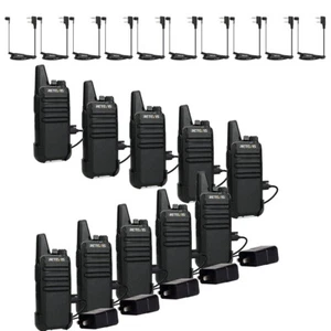 Retevis RT22 UHF 2W Walkie Talkie Long Range Two Way Radio Church/School*10+USB - Picture 1 of 11
