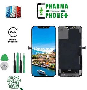ECRAN COMPLET OLED IPHONE 12 PRO MAX + OUTILS + JOINT đ - Photo 1 sur 3