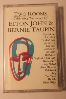 Elton John & Bernie Taupin - TWO ROOMS CASSETTE TAPE 1991 - Image 1 of 4