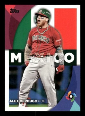 2023 Topps World Baseball Classic Alex Verdugo - Team Mexico - Image 1 of 2