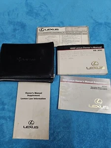 1999 LEXUS RX300 Owner's Manual Handbook W/Case OEM + Extras - Bild 1 von 5