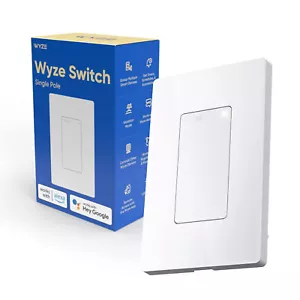 Wyze WLSPS1-RB White /Programmable Touch and Push Button Light Switch - Picture 1 of 6