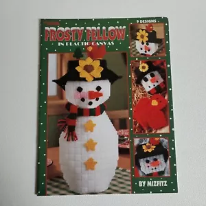 Leisure Arts Frosty Fellow In Plastic Canvas 9 Designs 1999 By Mizfitz # 1853 - Picture 1 of 7