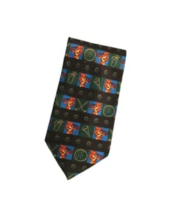 Corbata de golf Disney Pooh con tigger 100 % poliéster hecha en Corea 57" - Imagen 1 de 4