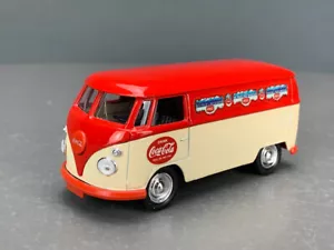 1/43 Solido Diecast 1966 VW Combi Van Coke-Cola D0179 LZ - Picture 1 of 6