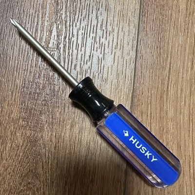 NOS Husky USA #1 Philips Head Screwdriver 678-076 S-HD 3" Shank New Old Stock - Image 1 of 4