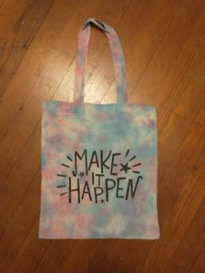 Brandneue handgefertigte individuelle Batik Beuteltasche - Bild 1 von 2
