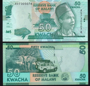 Malawi 50 Kwacha P58 2015 Mint Unc - Picture 1 of 3