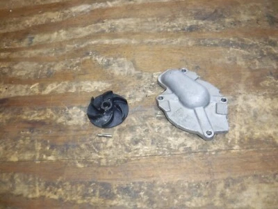 2004 KTM 250 EXC Water Pump Impeller Shaft Cover Cap Fins Coolant - Image 1 of 4