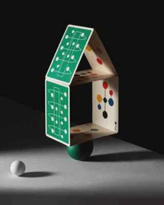 Eames Hang It All Playing Cards Art of Play - Second Edition Green Back - Picture 1 of 4
