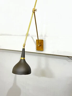 Aplique de pared Mid Century 1 luz Sputnik accesorio cocina luz diseño italiano. - Imagen 1 de 4