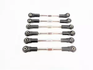 Losi Tenacity TT DB Pro Steel Steering Turnbuckle Tie Rod Set Camber Links SCT - Picture 1 of 3